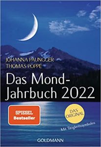 SPIEGEL Sachbuch Bestseller: "Das Mond-Jahrbuch 2022" ein Bestseller-Sachbuch von Johanna Paungger - SPIEGEL Bestsellerliste Sachbuch Taschenbuch 2021